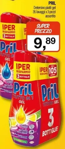 Offerta per Pril - Detersivo Piatti Gel a 9,89€ in Caddy's