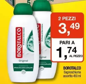 Offerta per Borotalco - Bagnoschiuma a 1,74€ in Caddy's