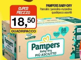 Offerta per Pampers - Baby-Dry a 18,5€ in Caddy's