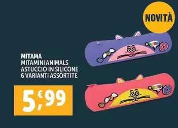 Offerta per Mitama -  Mitamini Animals Astuccio In Silicone 6 Varianti Assortite a 5,99€ in Decò