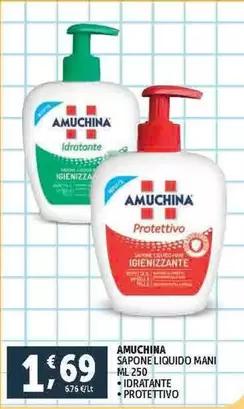 Offerta per Amuchina - Sapone Liquido Mani a 1,69€ in Decò