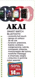 Offerta per Akai - Smart Watch Bluetooth a 14,99€ in Happy Casa Store