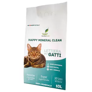 Offerta per Happy Mineral Clean 10 L - Sabbia gatto agglomerante a 7,9€ in Bia Home&Garden