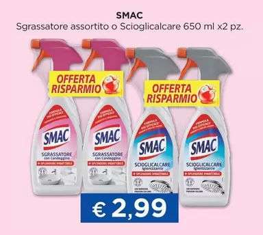 Offerta per Smac - Sgrassatore Assortito O Scioglicalcare a 2,99€ in La Saponeria