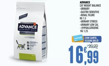 Offerta per Sensitive - Affinity - Advance Cat Weight Balance a 16,99€ in Ayoka