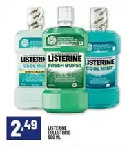 Offerta per Listerine - Colluttorio a 2,49€ in Risparmio Casa