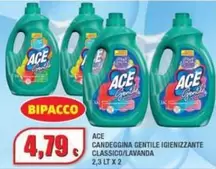 Offerta per Ace - Candeggina Gentile Igienizzante Classico/Lavanda a 4,79€ in Maury's