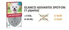 Offerta per Elanco -  Advantix Spot-on a 10,99€ in Zoomiguana