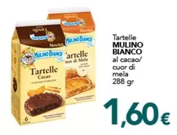 Offerta per Mulino Bianco - Tartelle Al Cacao/ Cuor Di Mela a 1,6€ in Altasfera