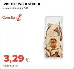 Offerta per Consilia - Misto Funghi Secchi a 3,29€ in Tigre