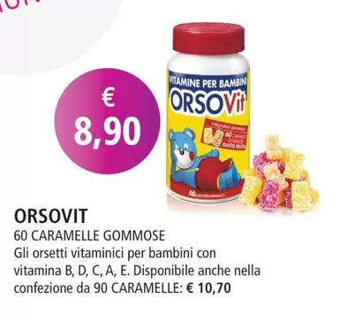 Offerta per Orsovit a 8,9€ in Consorzio Infarmacia