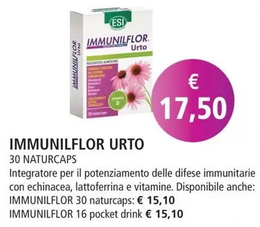 Offerta per Esi - Immunilflor Urto a 17,5€ in Consorzio Infarmacia