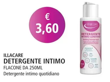 Offerta per Illacare - Detergente Intimo a 3,6€ in Consorzio Infarmacia