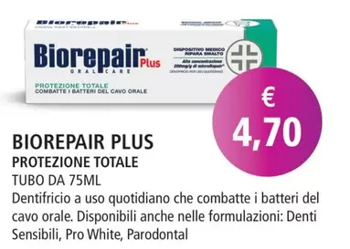 Offerta per Biorepair - Plus a 4,7€ in Consorzio Infarmacia