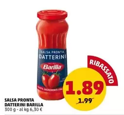 Offerta per Barilla - Salsa Pronta Datterini a 1,89€ in PENNY