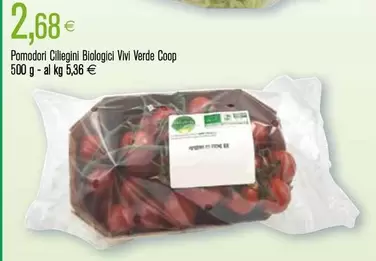 Offerta per Vivi verde coop - Pomodori Ciliegini Biologici a 2,68€ in Coop