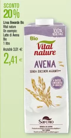 Offerta per Bio - Vital - Linea Bevande a 2,41€ in Coop