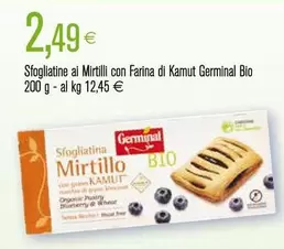 Offerta per Germinal - Sfogliatine Ai Mirtilli Con Farina Di Kamut Bio a 2,49€ in Coop