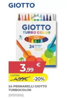 Offerta per Giotto - Pennarelli  Turbocolor a 3,99€ in Toys Center