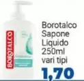 Offerta per Borotalco - Sapone Liquido a 1,7€ in Beauty Si