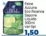 Offerta per Felce Azzurra - Azzorra Eco Ricarica Sapone Liquido a 1,5€ in Beauty Si