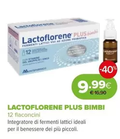 Offerta per Lactoflorene -  Plus Bimbi a 9,99€ in Dr.Max