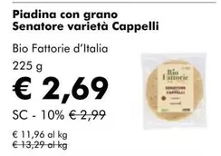 Offerta per Senatore - Cappelli - Piadina Con Grano  Varietà a 2,69€ in NaturaSì