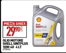 Offerta per Shell -  Sintplus - Olio Motore 10w-40 a 29,9€ in Ottimax