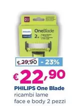 Offerta per Philips - One Blade a 22,9€ in Acqua & Sapone