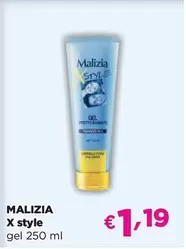 Offerta per Malizia -  X Style Gel a 1,19€ in La Saponeria