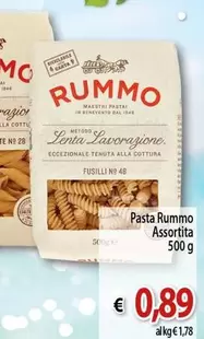 Offerta per Rummo - Pasta Assortita a 0,89€ in Vivo Supermercati