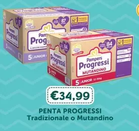 Offerta per Pam - Penta Progressi - Tradizionale O Mutandino a 34,99€ in Babyland