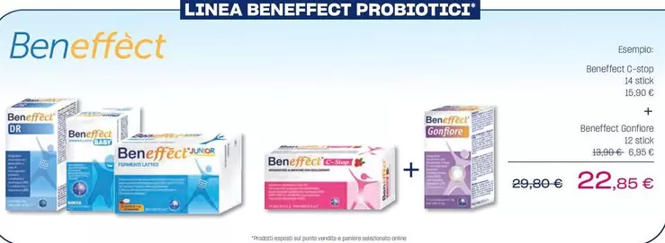 Offerta per Beneffèct - C-Stop + Gonfiore a 22,85€ in Lloyds Farmacia/BENU