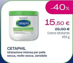 Offerta per Cetaphil - Crema Idratante a 15,5€ in Lloyds Farmacia/BENU