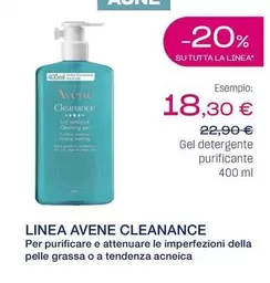 Offerta per Avene - Linea Cleanance a 18,3€ in Lloyds Farmacia/BENU