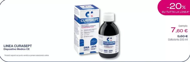 Offerta per Curasept - Linea a 7,6€ in Lloyds Farmacia/BENU