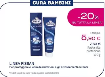 Offerta per Fissan - Linea a 5,9€ in Lloyds Farmacia/BENU