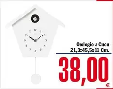 Offerta per Orologio A Cucu a 38€ in Contè