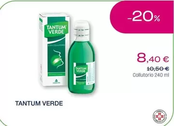 Offerta per Tantum Verde - Collutorio a 8,4€ in Lloyds Farmacia/BENU