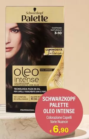 Offerta per Schwarzkopf - Palette Oleo Intense a 6,9€ in Idea bellezza