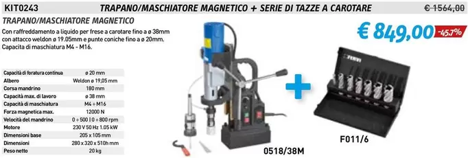 Offerta per Max - Washingtone Magnetico a 849€ in Fervi