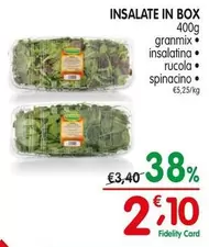 Offerta per Insalata In Box a 2,1€ in D'Ambros