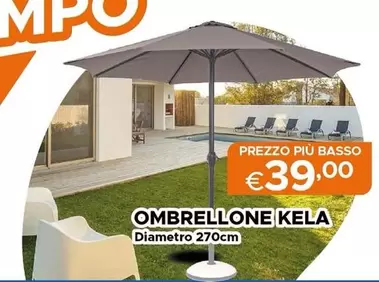 Offerta per Basso - Ombrellone Kela a 39€ in Brigros