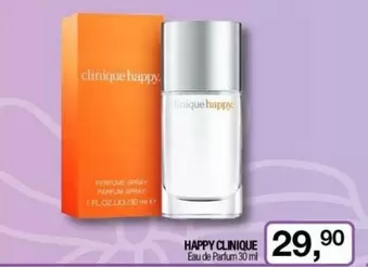 Offerta per Happy -  Clinique - Eau De Parfum a 29,9€ in Caddy's