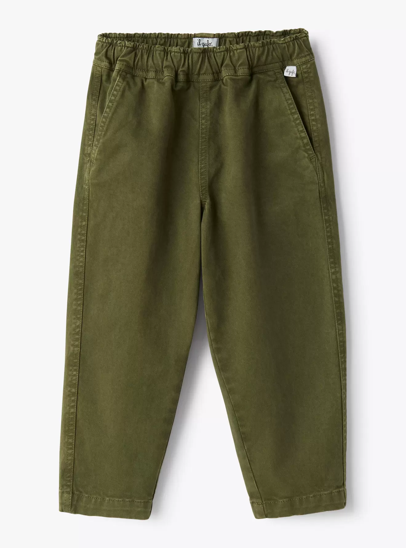 Offerta per Pantalone carrot in gabardine a 112€ in Il Gufo