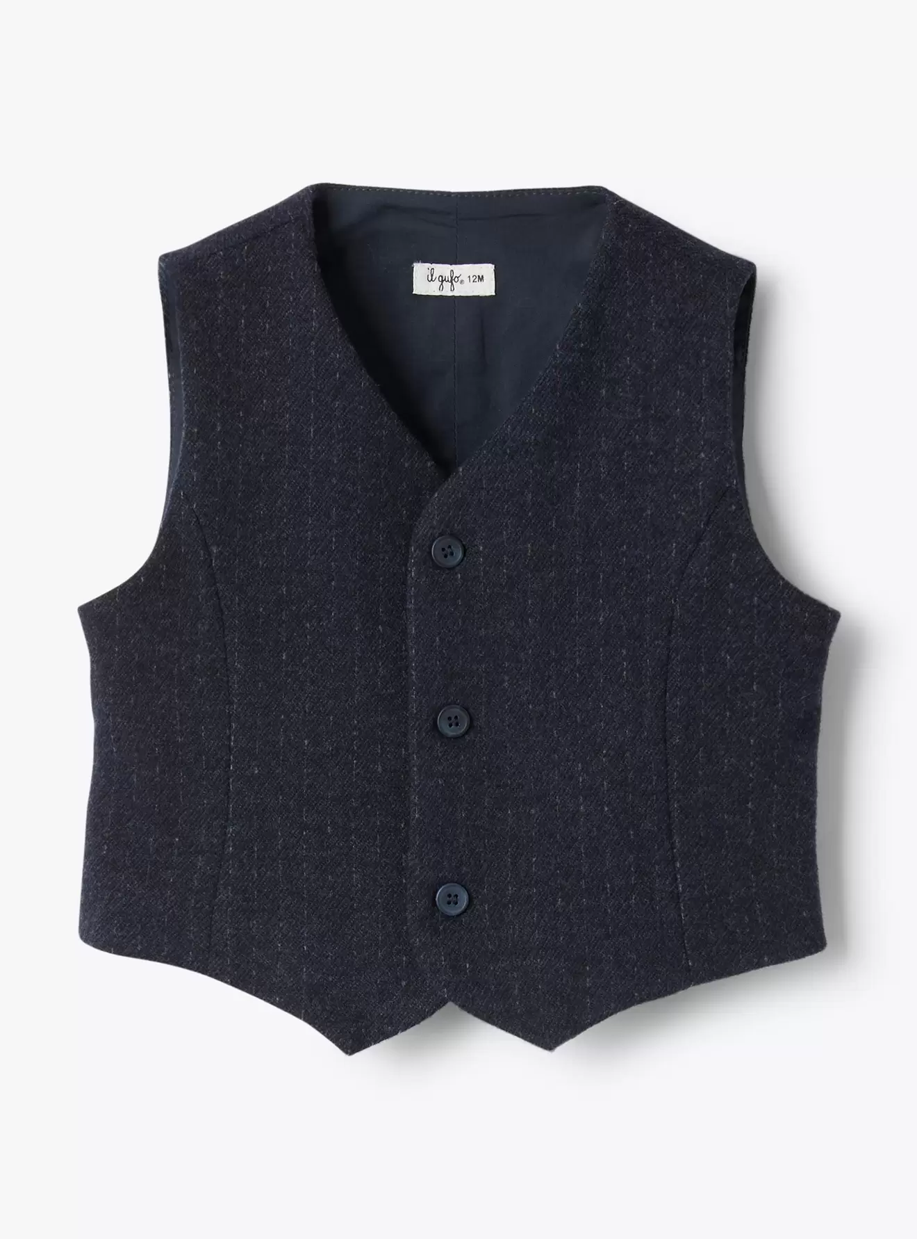 Offerta per Gilet in felpa motivo gessato a 112€ in Il Gufo