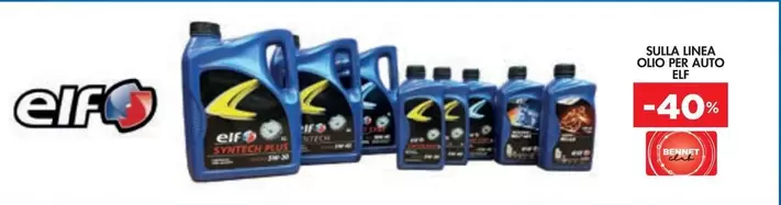 Offerta per Elf - Sulla Linea Olio Per Auto in Bennet