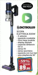 Offerta per Dictrolux - Scopa Elettrica 300W a 89,99€ in Happy Casa Store