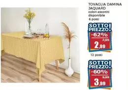 Offerta per Jaquard - Tovaglia Damina a 2,99€ in Happy Casa Store