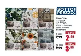 Offerta per Tovaglia Imperia No Stiro a 2,99€ in Happy Casa Store